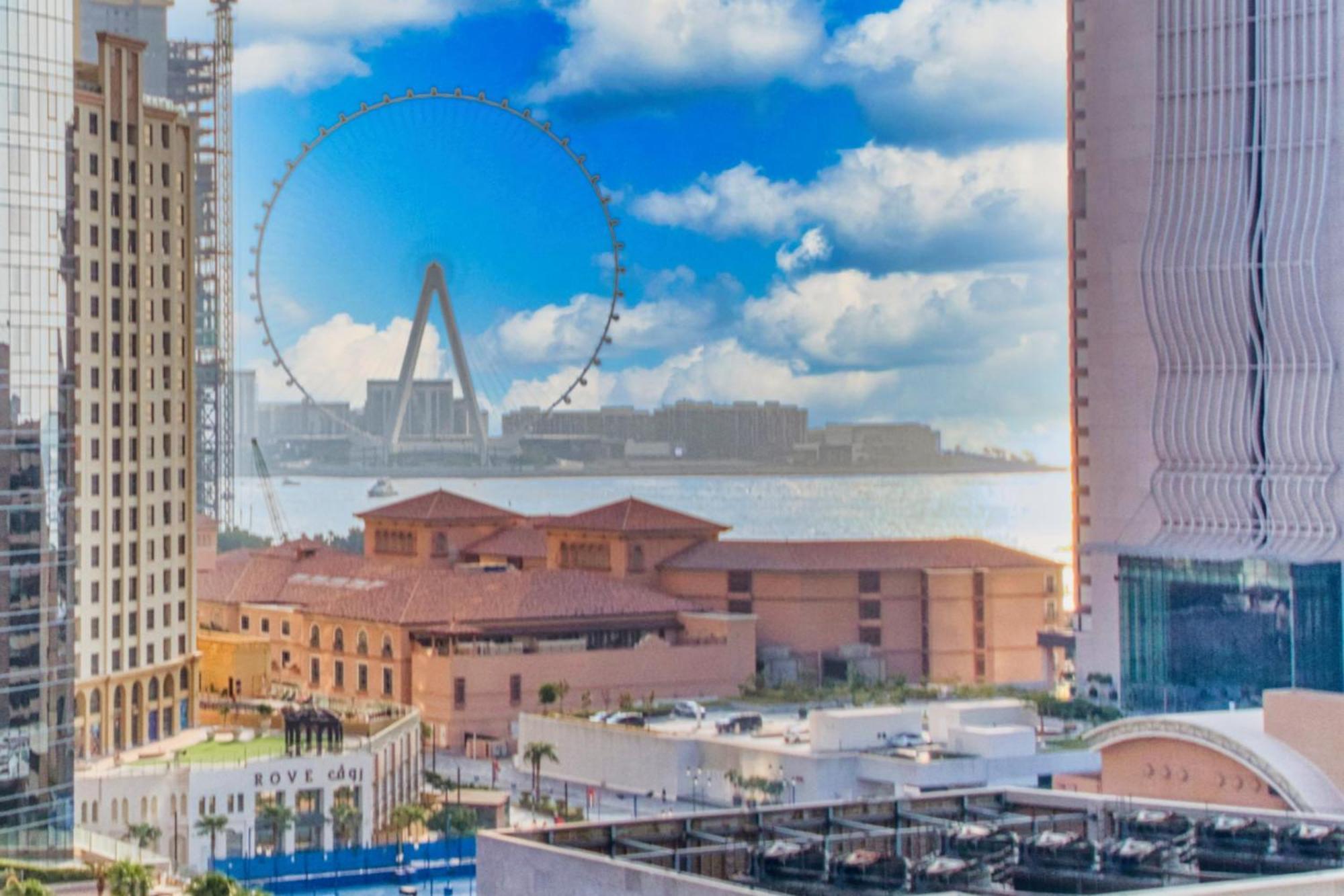 Jbr Beach & Marina Walk I Ain Dubai View I 1 Bdr Kültér fotó